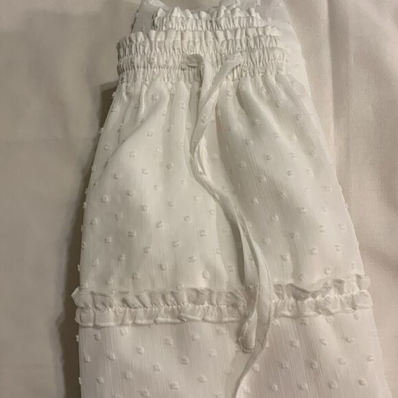 Size Large Swiss Dot Pattern Peasant skirt with four tiers.  NWOT - Picture 7 of 7